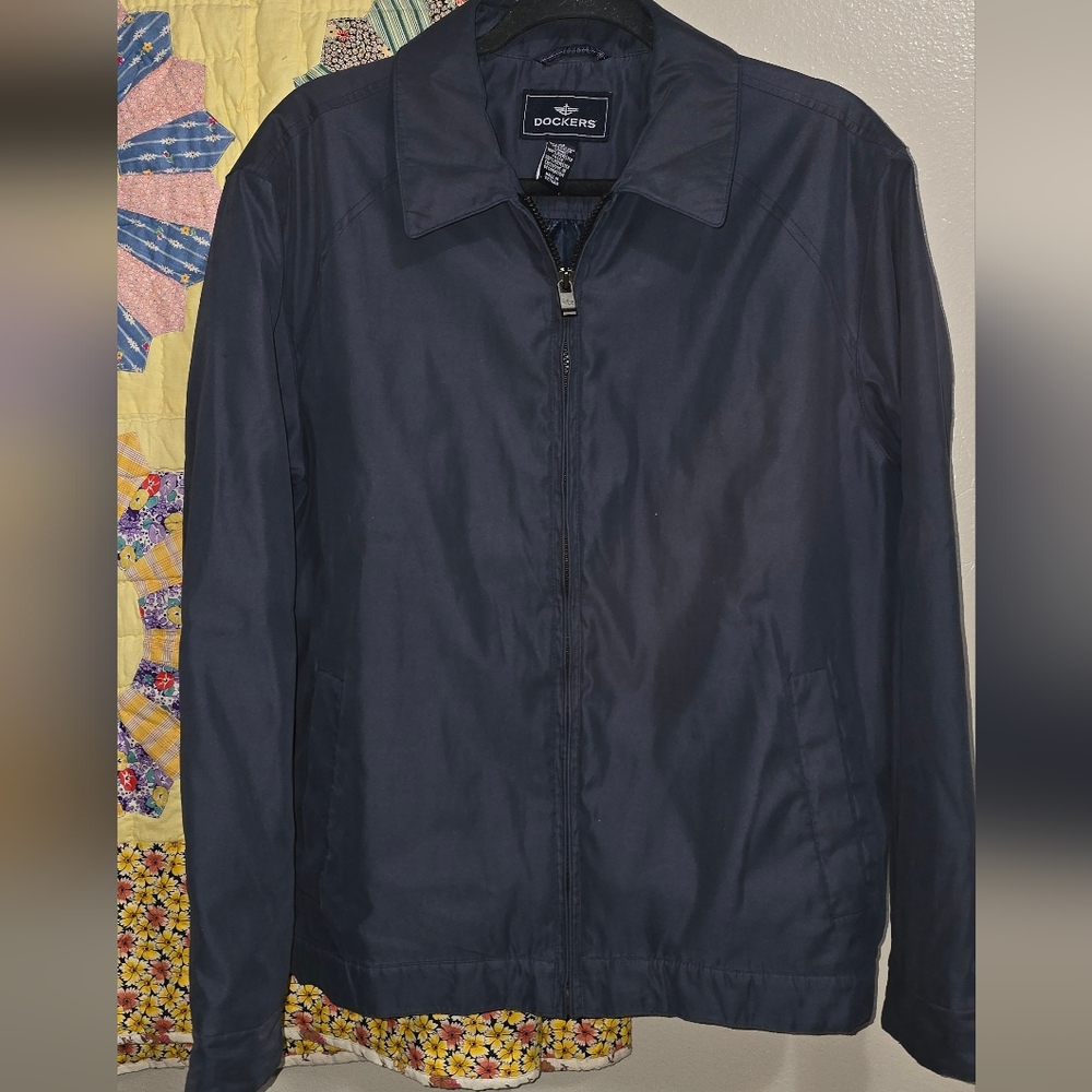 Dockers Men's Deep Blue Lightweight Jacket